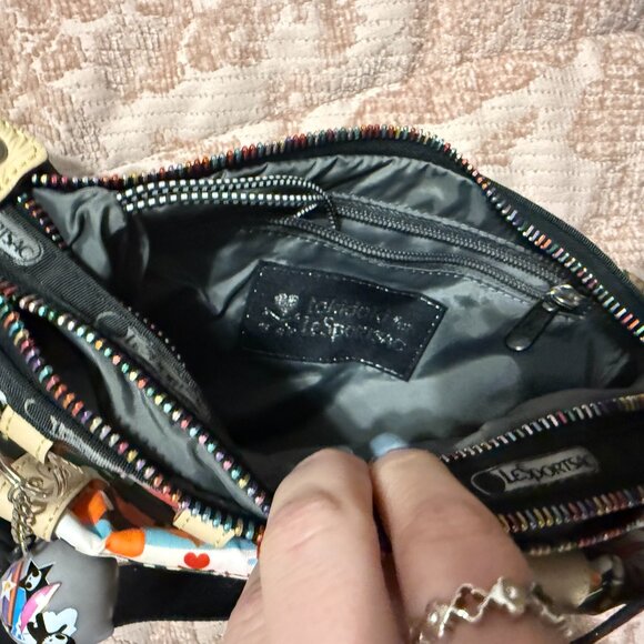 Tokidoki for LeSportsac in Country Club Sport Print Shoulder Bag - RARE Collect - Picture 2 of 8